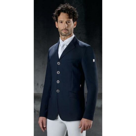 Equiline Mens X Cool Show Jacket "Rack" - Navy