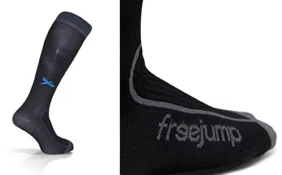 Freejump Riding Socks - Navy/Grey
