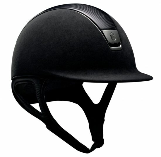 Samshield Premium Helmet Leather Top in Black