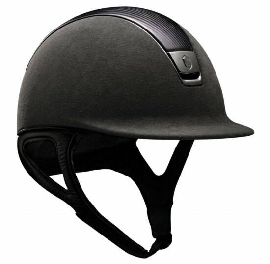 Samshield Premium Helmet Leather Top in Grey