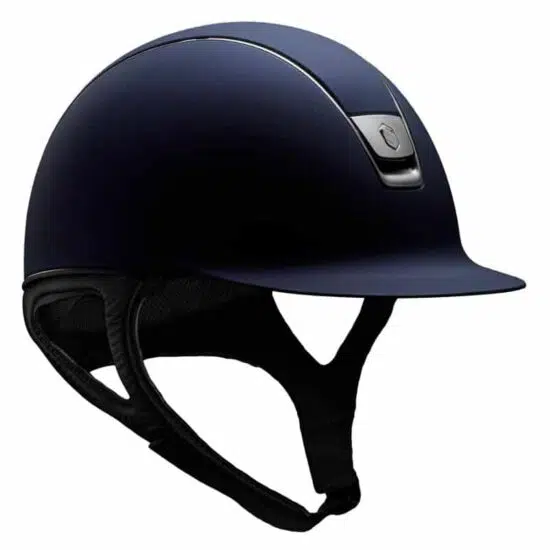 Samshield Shadow Matt Helmet Navy with Regular Brim