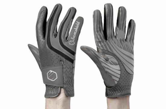 Samshield V Skin Riding Gloves - Grey