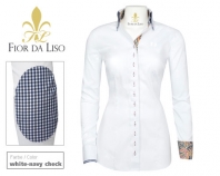 Fior Da Liso Sara Shirt with Arm Patch