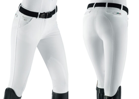 Equiline Boston Ladies Breeches - White