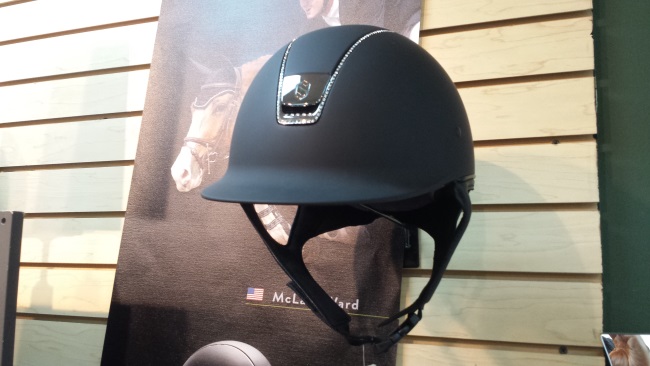 Samshield Shadow Matt 255 Swarovski Helmet - Front View