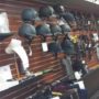 The largest selection of helmets at the Global Dressage Festival