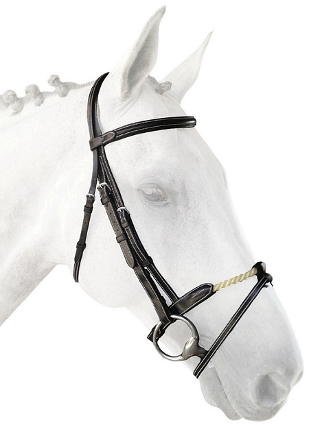 Rope Noseband in Black