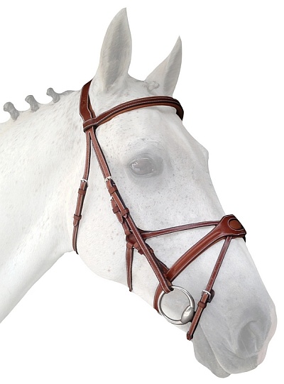 Spider Noseband by Silver Crown