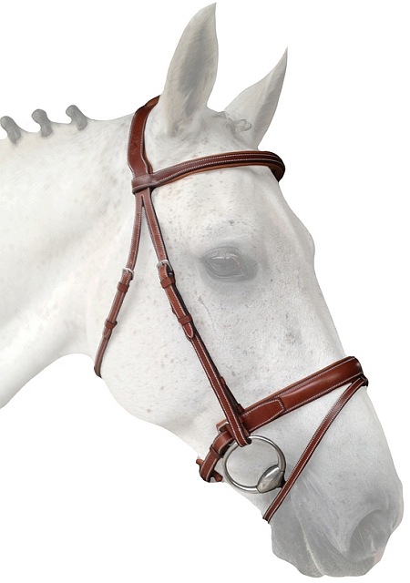 Crank Noseband with attachment