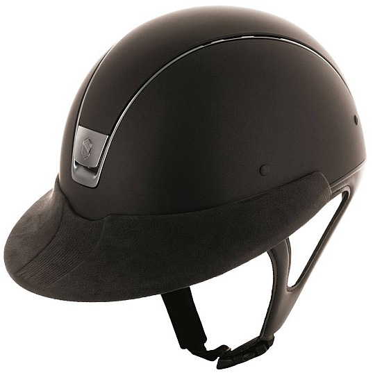 Samshield Visor shown on Brown Shadow Matt Helmet