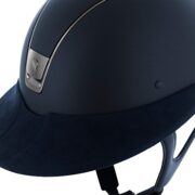 Samshield Visor shown on Navy Shadow Matt Helmet