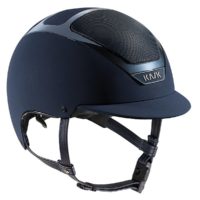 Dogma Chrome Light Helmet in Navy with Navy trim