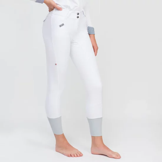 For Horses Breeches "Winnie" Full Seat - White