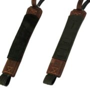 Freejump Stirrup Leathers PRO GRIP in Brown