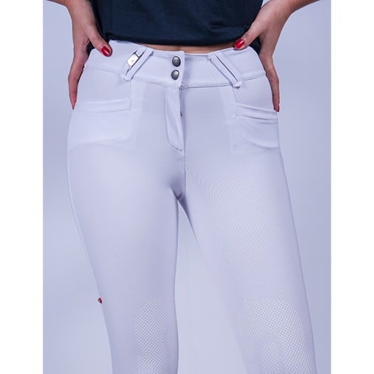 For Horses Remie Show Jumping Breeches - White