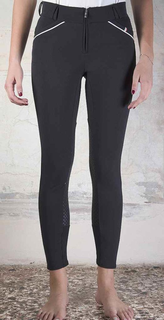 Push Up Breeches in Grey