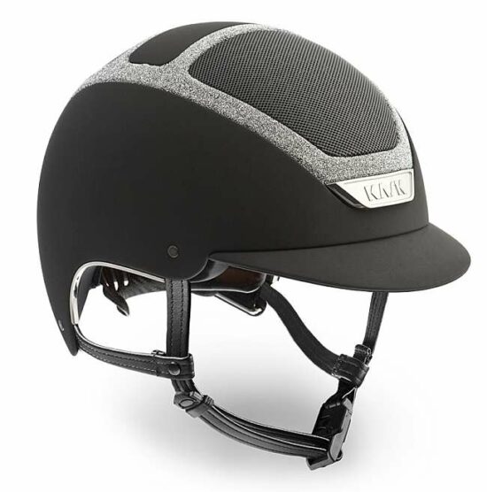 KASK Dogma Swarovski Frame Black Silver