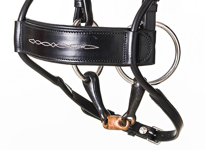 PS of Sweden High Jump Bridle Noseband Closeup