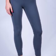 For Horses Leggings Tights in Grey - Front View