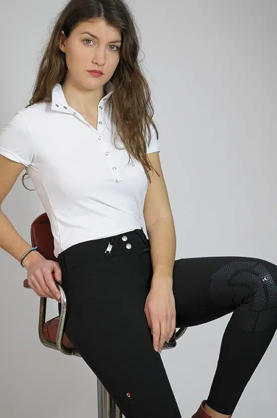 Ladies Technical Show Shirt "Bernie" - White