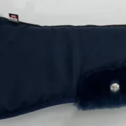 Ogilvy Half Pad Jump Memory Foam Sheepskin - Navy