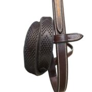 V Grip Rubber Reins by Silver Crown