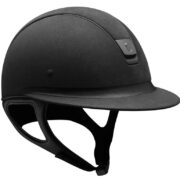Miss Shield Alcantara Premium Helmet - Black