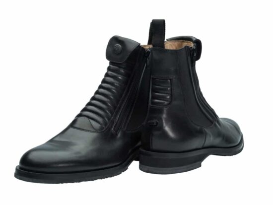 Secchiari Short Paddock Leather Boots with Snap Attachment for Mini Chaps "Hera"