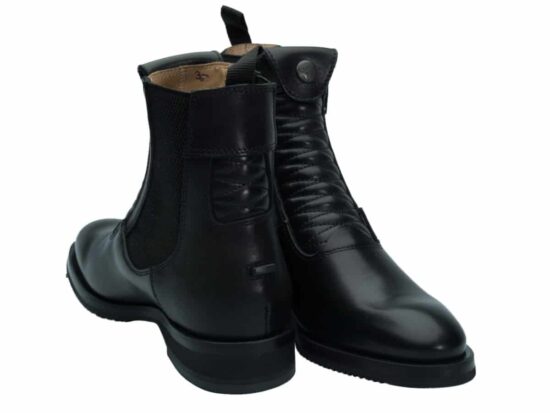 Secchiari Short Paddock Leather Boots with Snap Attachment for Mini Chaps "Hera"