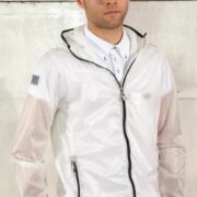 For Horses Men's Light Weight Rain Windbreaker - Transparent