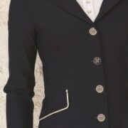 FH Women's Light Weight Show Jacket with Piping - Navy