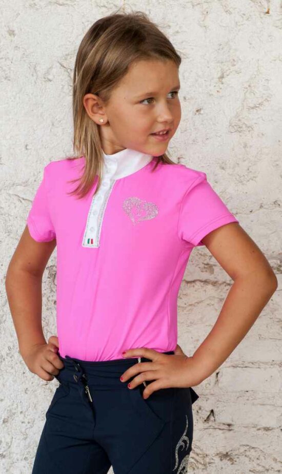 Girls Show Shirt "Molly" Shown with Girls Breeches "Susi"