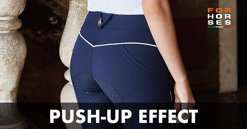 FH Ladies Dressage Full Seat Breeches - Misti in Navy