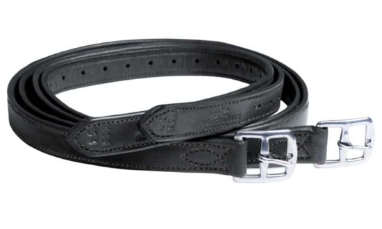 Schockemoehle Sports Softy Leather Stirrup Leathers - Chantilly Black