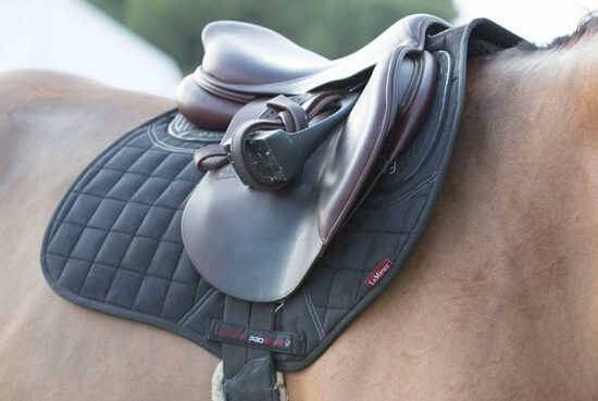 Lemieux X Grip Twin Sided Show Jumping Saddle Pad - Black