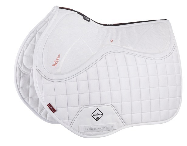 Lemieux Saddle Pad X Grip Twin Sided Euro Jump Square Tacknrider