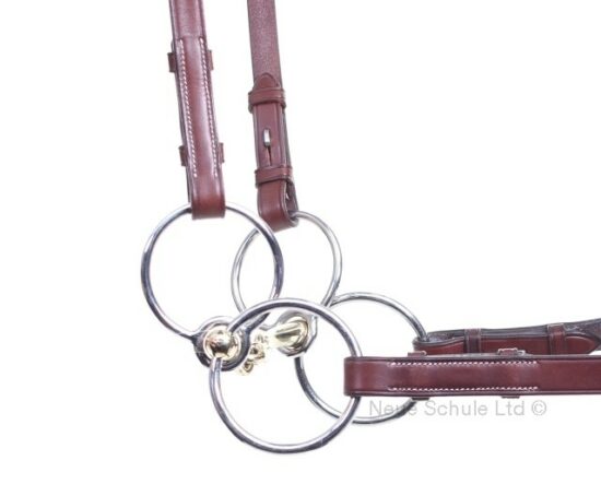 Neue Schule Tranz Angled Lozenge Jumper's Choice - shown with reins