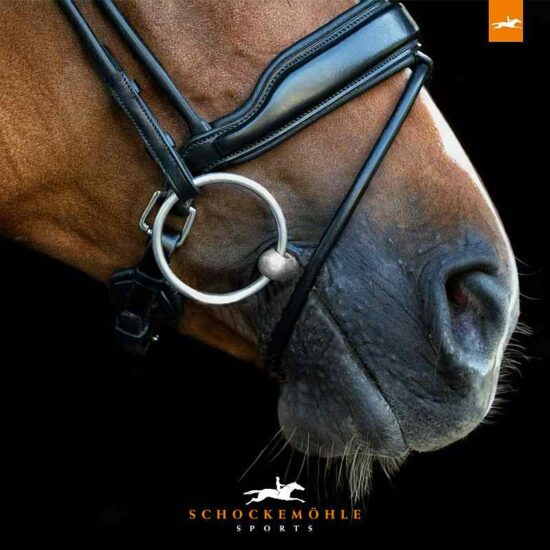 Schockemoehle Sports Anatomic Dressage Snaffle Bridle - Malibu