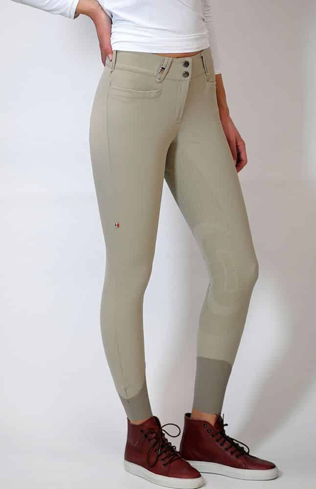 Ladies Lightweight Full Seat Dressage Breeches "Remie FS" - Beige