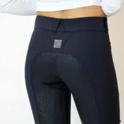 Ladies Lightweight Full Seat Dressage Breeches "Remie FS" - Navy Back View