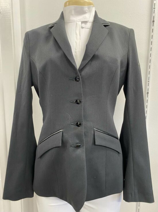 Lotus Romeo Ladies Classic Length Show Jacket with Leather Trim "Diane"