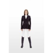 Lotus Romeo Show Jacket Leather Trim accents "Diana" in Black