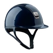 Samshield Shadow Glossy Helmet Front View - Blue