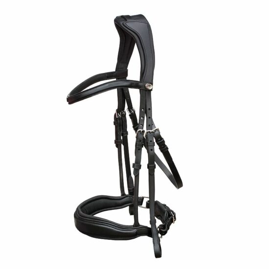 Schockemoehle Sports Anatomic Dressage Snaffle Bridle "Slimford"