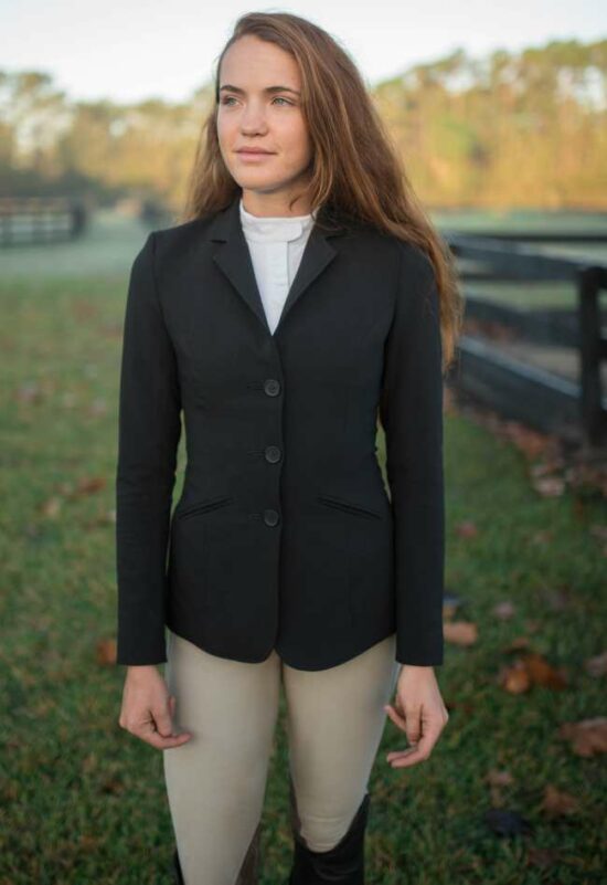 Lotus Romeo Light Weight Technical Hunter Show Jacket - Black