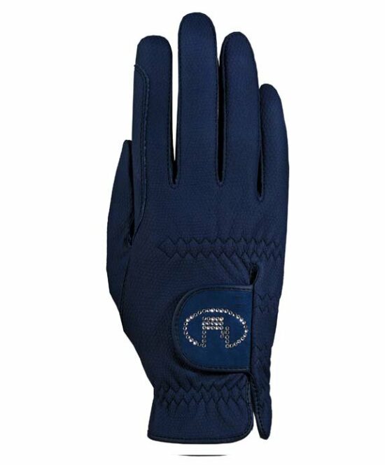 Roeckl Grip "Chester" Riding Gloves - Navy