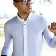 Men's Full Length Button Show Shirt - Adriano