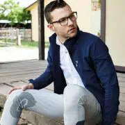 Men's Full Length Button Show Shirt - Adriano