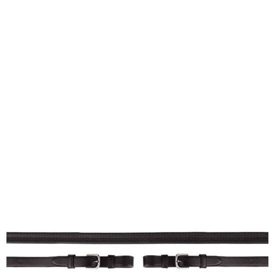 BR Rubber Reins - Brown