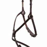 Schockemoehle Sports Figure 8 Padded Anatomical Noseband - Brown